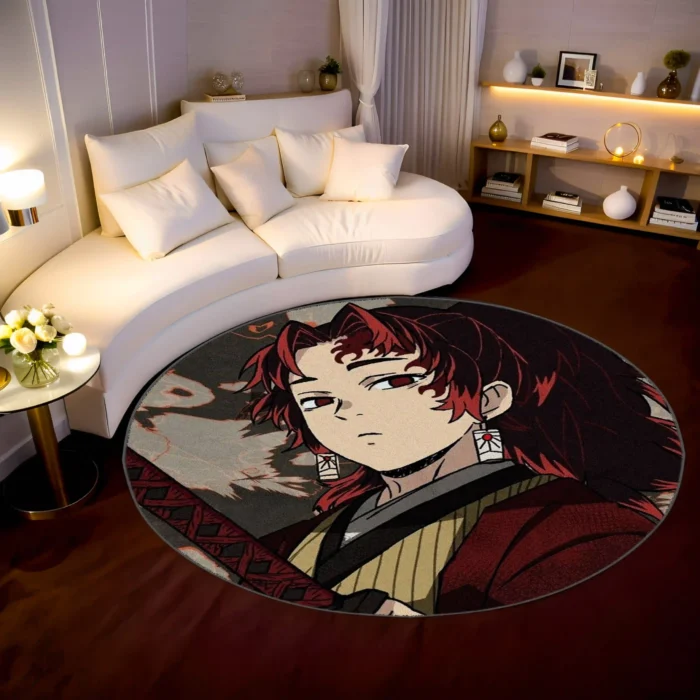 Yoriichi Round Rug – Epic Rug for Game Room or Collector Decor - Image 2