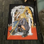 Misa and Shinigami Rug – Cool Death Note Carpet for Bedroom or Gaming Room Decor - Image 4