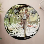 Light Yagami Round Rug – Stylish Rug for Bedroom or Great Gift Idea - Image 4
