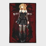 Bring Misa’s charm into your room with this cute *Death Note* rug. It’s perfect for bedroom decor or as a thoughtful gift for *Death Note* fans.