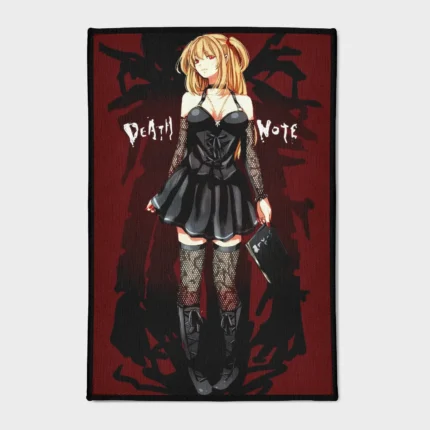 Bring Misa’s charm into your room with this cute *Death Note* rug. It’s perfect for bedroom decor or as a thoughtful gift for *Death Note* fans.