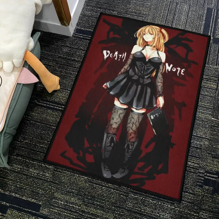 Misa Rug – Cute Death Note Rug for Bedroom Decor or Anime Gift Idea - Image 4