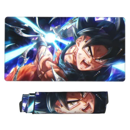 This Goku mouse pad is a stylish Dragon Ball desk mat, great for gaming rooms, otaku bedrooms, or collector spaces. A must-have for DB fans.
