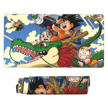 This Dragon Ball mouse pad is a unique anime desk mat, ideal for otaku bedrooms, gaming setups, or fan collections. A must-have for DB fans.