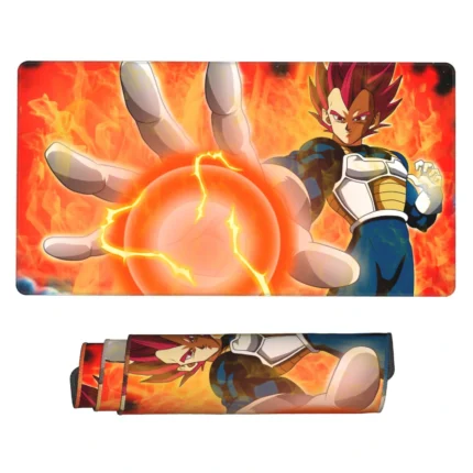 This Vegeta mouse pad is a cool Dragon Ball desk mat, perfect for anime collectors, gaming setups, or otaku rooms. A great DB gift for fans.