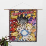 DB Anime Woven Tapestry Throw Blanket – Iconic Wall Rug, Room & Home Decor, Anime-Inspired Throw - Image 2