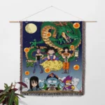 DB Woven Tapestry Throw Blanket – Cozy Wall Art, Room & Home Decor, Anime-Inspired Accent - Image 2