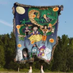 DB Woven Tapestry Throw Blanket – Cozy Wall Art, Room & Home Decor, Anime-Inspired Accent - Image 4