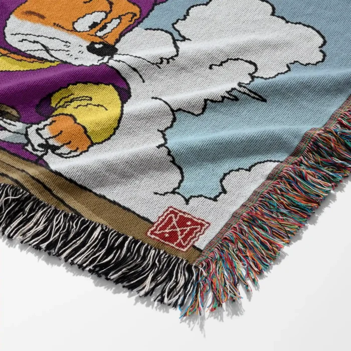 DB Woven Tapestry Throw Blanket – Cozy Wall Art, Room & Home Decor, Anime-Inspired Accent - Image 6