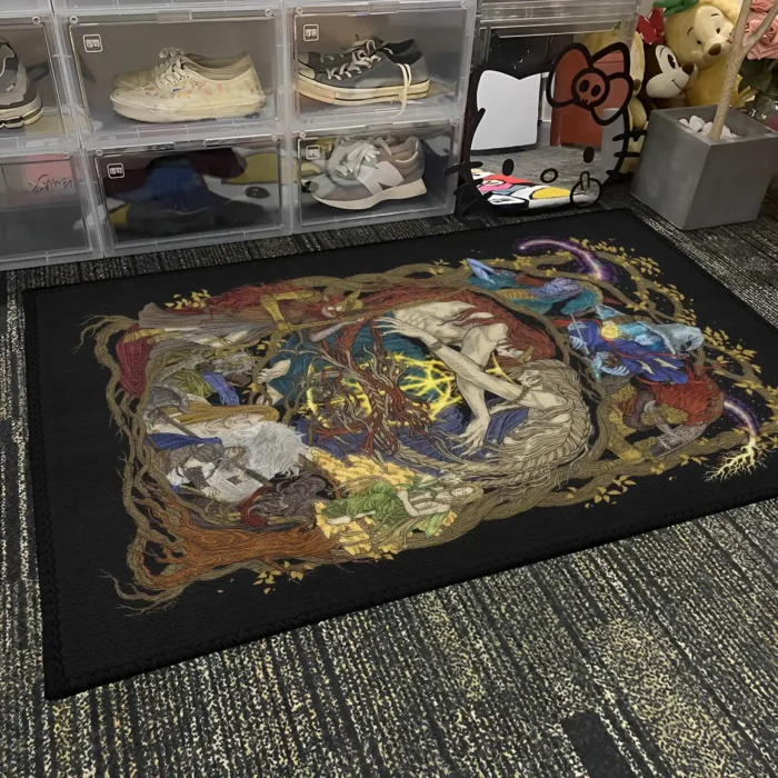 Elden Art Rug – Stylish Fantasy Carpet for Bedroom or Fan Gift - Image 2