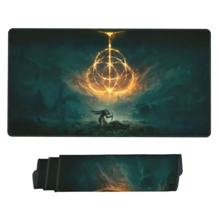 This Elden Ring mouse pad is a stylish RPG desk mat, great for gaming rooms, otaku setups, or collector spaces. A perfect gift for fans.