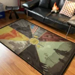 FO Art Area Rug – Epic Gamer Rug for Game Room or Vault Gift - Image 2