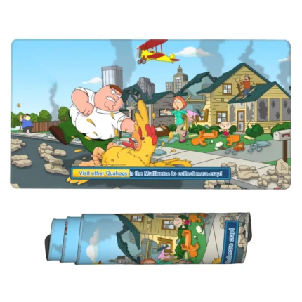 This Family Guy cartoon mouse pad is a fun desk mat, perfect for gaming rooms, otaku setups, or kids’ bedrooms. A cool gift for fans of the show.