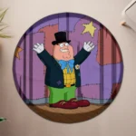 Peter Griffin Dad Round Rug – Funny Cartoon Carpet for Gaming Room Decor - Image 4