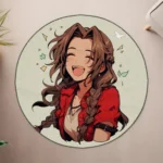 Aerith Round Rug – Stylish Character Rug for Bedroom or Collector Setup - Image 4