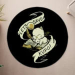 Moogle Round Rug – Fun Character Carpet for Girls Room or Gift Decor - Image 4