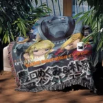 FA Manga Cover Woven Tapestry Throw Blanket – Iconic Wall Rug, Room & Home Decor, Gift for Fans - Image 3