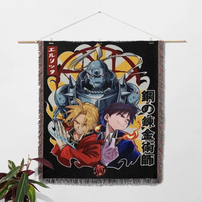 FA Woven Tapestry Throw Blanket – Unique Room Decor, Wall Art & Collectible Gift - Image 2