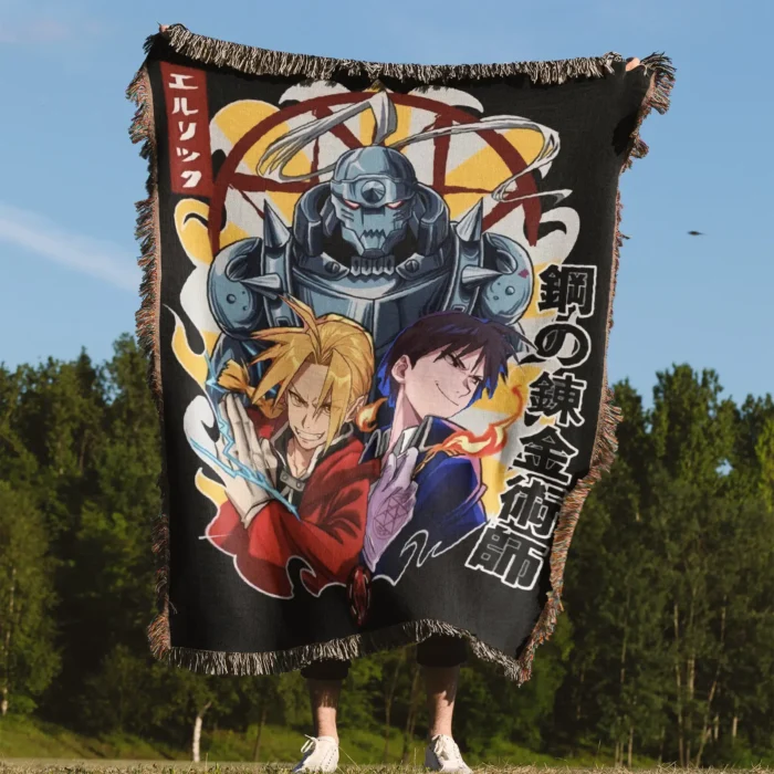 FA Woven Tapestry Throw Blanket – Unique Room Decor, Wall Art & Collectible Gift - Image 4