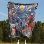 Zelda Woven Tapestry Throw Blanket – Epic Wall Rug, Room Decor, Cozy Home Decor, Perfect Gift - Image 4
