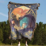 Link Woven Tapestry Throw Blanket – Epic Wall Art, Room Decor, Cozy Home Decor, Perfect Gift - Image 4