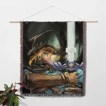 Link Woven Tapestry Throw Blanket – Stylish Wall Rug, Room Decor, Collectible Merch, Cozy Home Decor - Image 2