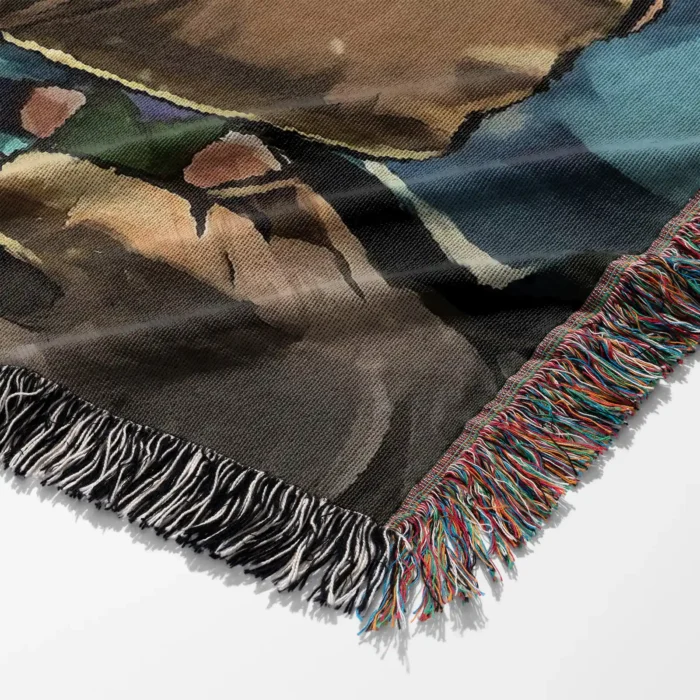 Link Woven Tapestry Throw Blanket – Stylish Wall Rug, Room Decor, Collectible Merch, Cozy Home Decor - Image 6