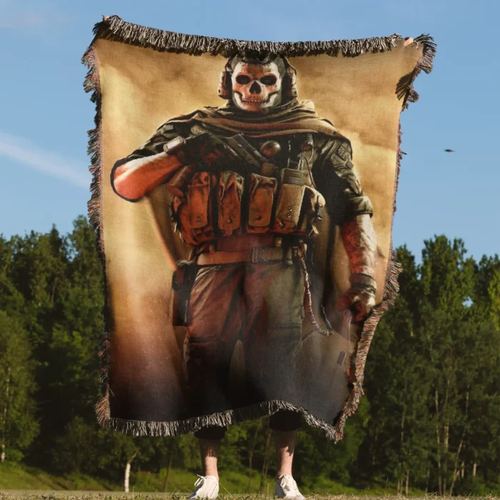 Cod Woven Tapestry Throw Blanket – Unique Room Decor, Cozy Wall Art & Collector's Merch - Image 4