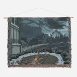 Souls Pixel Woven Tapestry Throw Blanket – Unique Wall Art, Room Decor, Cozy Home Decor, Perfect Gift - Image 2