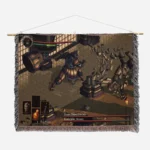 Souls Retro Game Woven Tapestry Throw Blanket – Fun Wall Art, Cozy Room Decor, Picnic Mat, Gift - Image 2