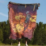 Souls Woven Tapestry Throw Blanket – Collectible Wall Rug, Room Decor, Home Decor, Cozy Throw - Image 4