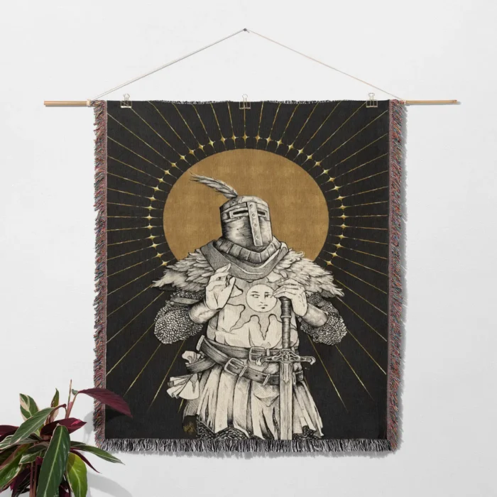 Souls Woven Tapestry Throw Blanket – Stylish Home Decor, Wall Rug, Room Decor, Collectible Gift - Image 2