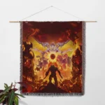 Doom Woven Tapestry Throw Blanket – Fun Wall Art, Picnic Mat, Room Decor, Perfect Gift - Image 2