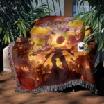 Doom Woven Tapestry Throw Blanket – Fun Wall Art, Picnic Mat, Room Decor, Perfect Gift - Image 3