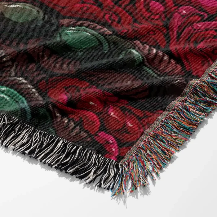 Doom Woven Tapestry Throw Blanket – Cool Wall Rug, Home Decor, Collectible Accent - Image 6