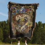 Elden Woven Tapestry Throw Blanket – Epic Wall Art, Room Decor, Cozy Home Decor, Collectible - Image 4