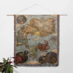 Elden Ring Retro Game Woven Tapestry Throw Blanket – Stylish Wall Rug, Room Decor, Picnic Mat, Gift - Image 2