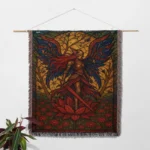 Elden The Empress Woven Tapestry Throw Blanket – Epic Wall Art, Room Decor, Cozy Home Decor, Perfect Gift - Image 2
