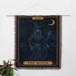 Elden The Moon Game Woven Tapestry Throw Blanket – Unique Wall Art, Cozy Room Decor, Home Decor - Image 2