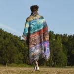 Elden Woven Tapestry Throw Blanket – Unique Wall Art, Picnic Mat, Room Decor, Perfect Gift - Image 5