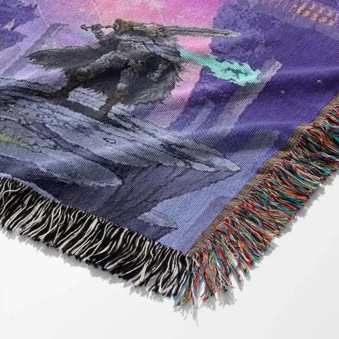 Elden Woven Tapestry Throw Blanket – Unique Wall Art, Picnic Mat, Room Decor, Perfect Gift - Image 6