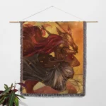 Elden Woven Tapestry Throw Blanket – Cozy Room Decor, Wall Art, Home Decor, Fun Gift - Image 2