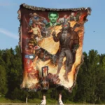FO New Vegas Woven Tapestry Throw Blanket – Unique Wall Art, Cozy Room Decor, Home Decor Accent - Image 4