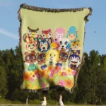 ACNH Woven Tapestry Throw Blanket – Stylish Wall Art, Room & Home Decor, Collectible Accent - Image 4