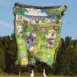 ACNH Woven Tapestry Throw Blanket – Popular Wall Hanging, Room & Home Decor, Fun Gift - Image 4