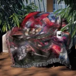 FF14 Woven Tapestry Throw Blanket – Fun Wall Rug, Room Decor, Picnic Mat, Perfect Gift - Image 4