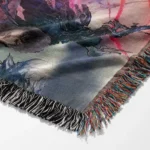 FF14 Woven Tapestry Throw Blanket – Fun Wall Rug, Room Decor, Picnic Mat, Perfect Gift - Image 6