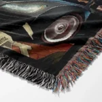 GTA CD Cover Woven Tapestry Throw Blanket – Unique Wall Art, Room Decor, Cozy Home Decor, Perfect Gift - Image 6