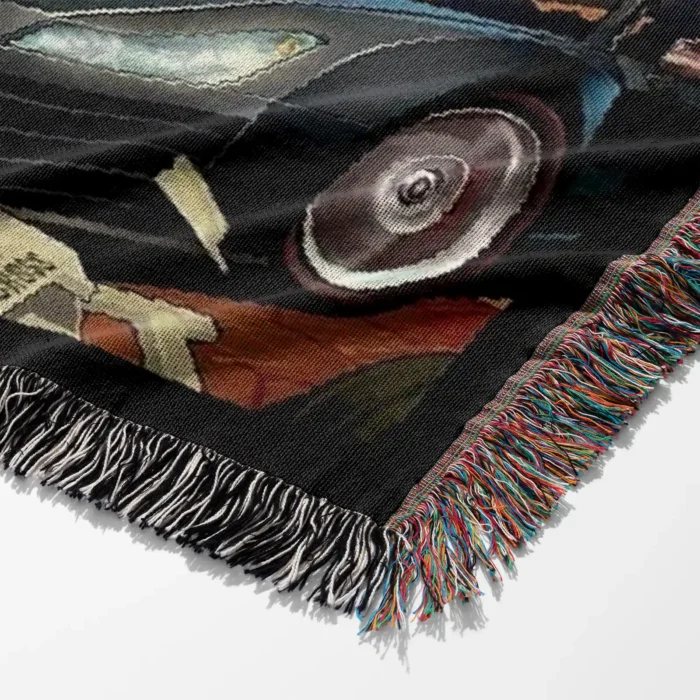 GTA CD Cover Woven Tapestry Throw Blanket – Unique Wall Art, Room Decor, Cozy Home Decor, Perfect Gift - Image 6