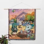 ACNH Woven Tapestry Throw Blanket – Adorable Wall Art, Room & Home Decor, Cozy Throw - Image 2